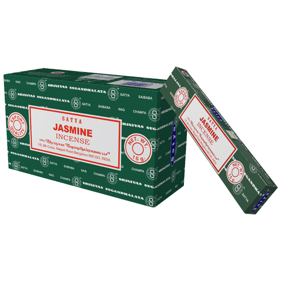 Bastoncini di incenso Satya Nag Champa Sandalo 15g