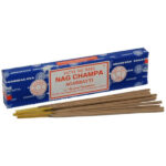 INCENSO NAG CHAMPA AGARBATTI CONFEZIONE RISPARMIO 40 gr. – SATYA SAI BABA