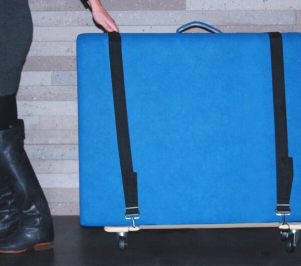 CARRELLO PER LETTINI PIEGHEVOLI