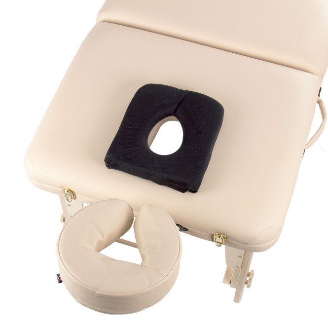 Beige cuscino per la testa massaggiante per salone di bellezza spa cuscino per cuscino per culla per il viso rilassante Morbido cuscino in silicone 