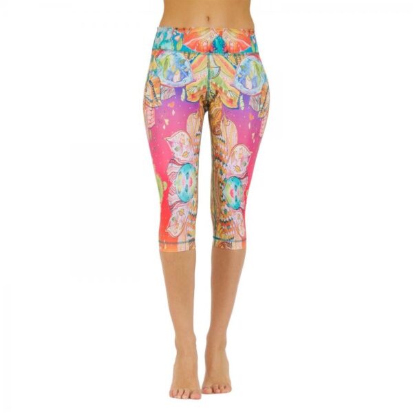 LEGGINS DONNA CAPRI BARCELONA PER YOGA E PILATES