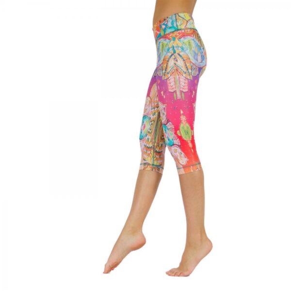 LEGGINS DONNA CAPRI BARCELONA PER YOGA E PILATES