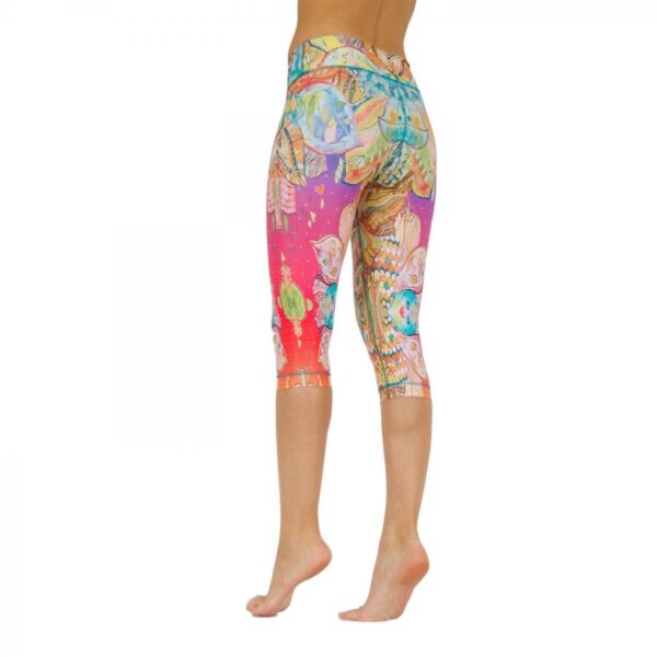 LEGGINS DONNA CAPRI BARCELONA PER YOGA E PILATES