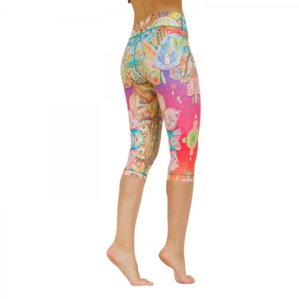 LEGGINS DONNA CAPRI BARCELONA PER YOGA E PILATES