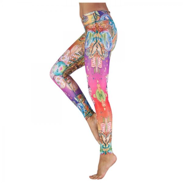 LEGGINS DONNA LUNGHI CAPRI BARCELONA PER YOGA E PILATES