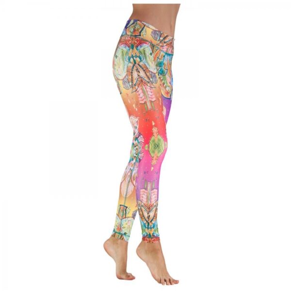 LEGGINS DONNA LUNGHI CAPRI BARCELONA PER YOGA E PILATES