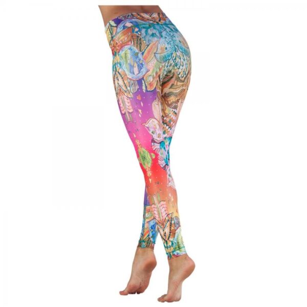 LEGGINS DONNA LUNGHI CAPRI BARCELONA PER YOGA E PILATES