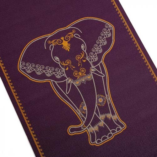 TAPPETINO YOGA DECORATO "LEELA COLLECTION BIG ELEPHANT"